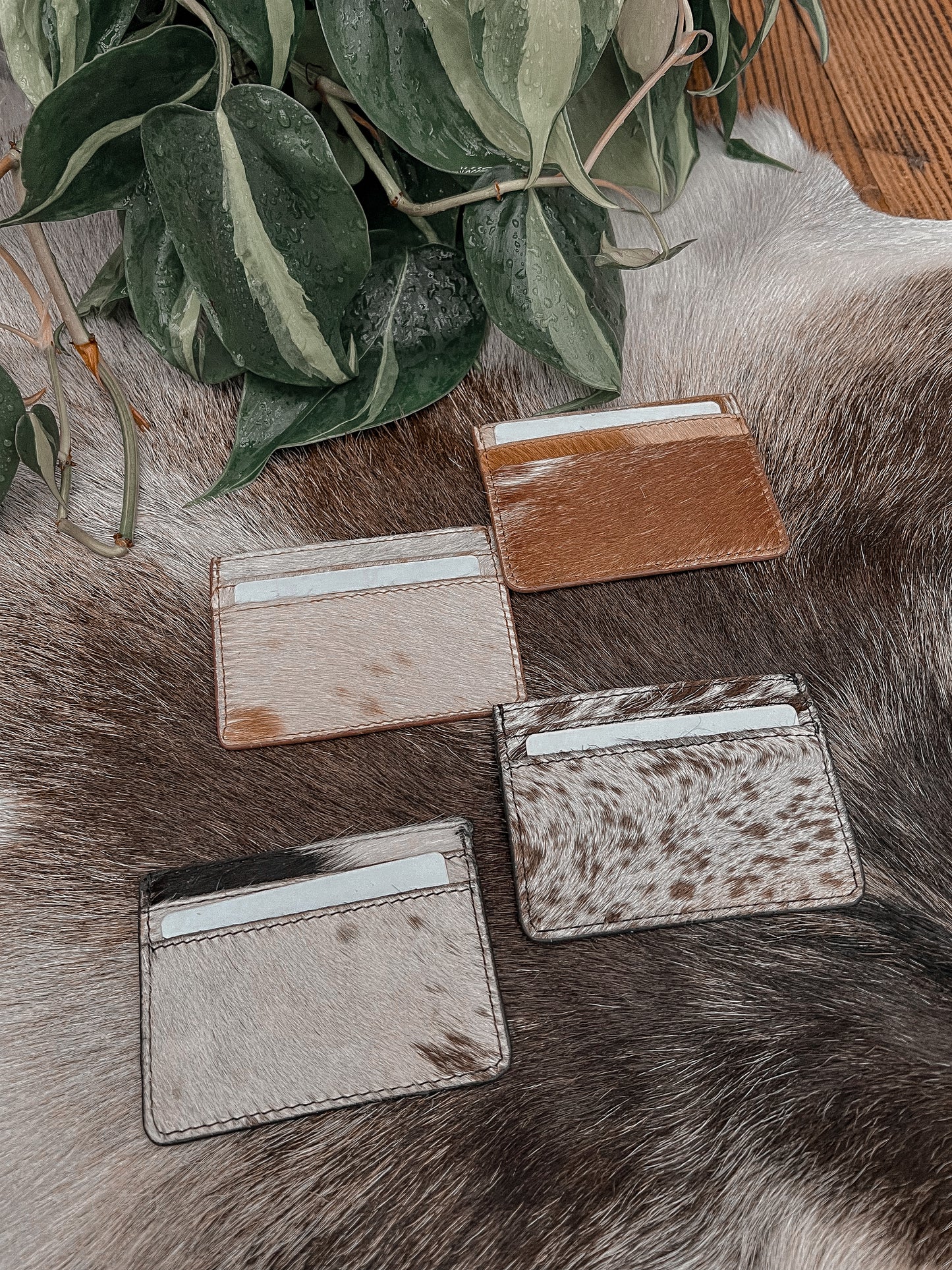 Cowhide Credit Card Holder